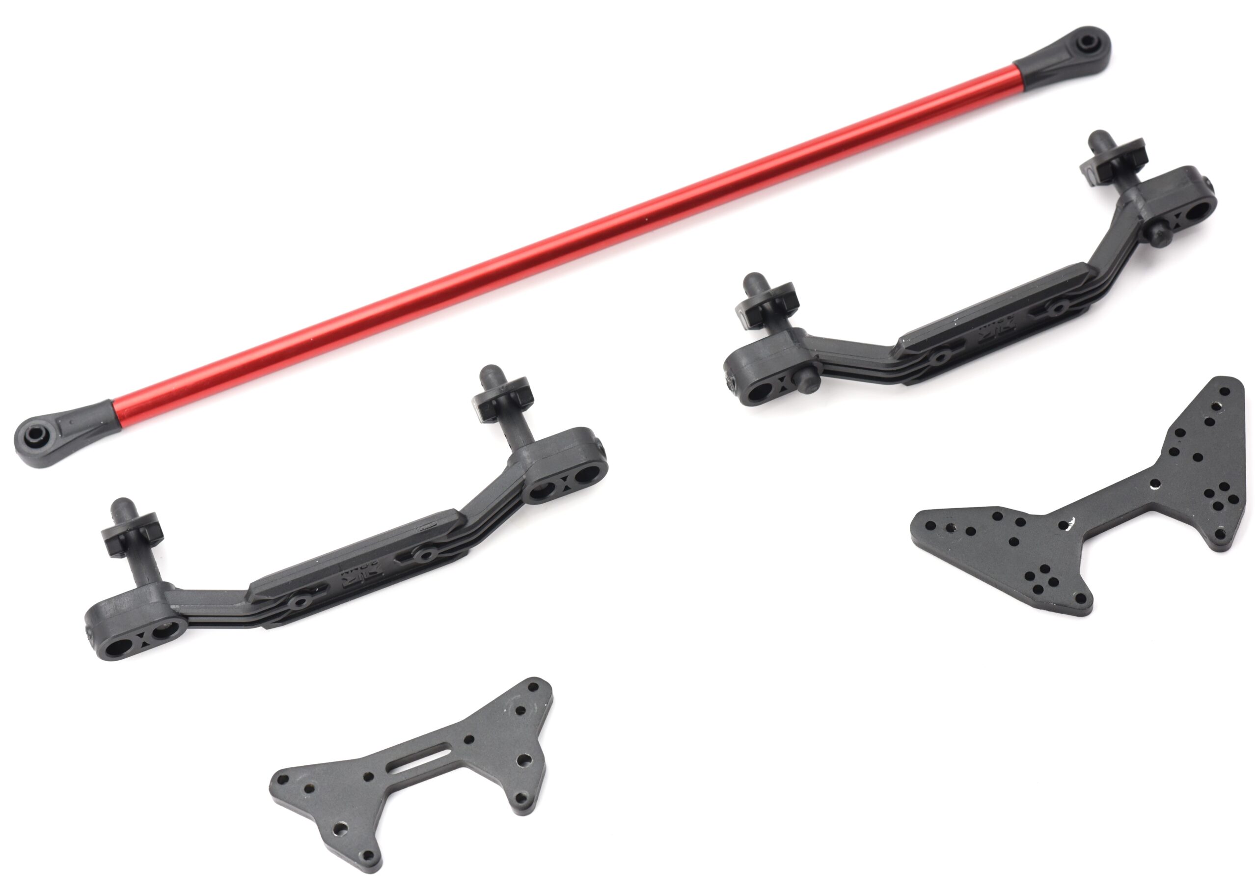 Arrma Felony Shock Towers Brace Mounts (2) Arrma FELONY 6s BLX - Shock TOWERS, Body Mounts, Posts, Center Brace ARA7617V2