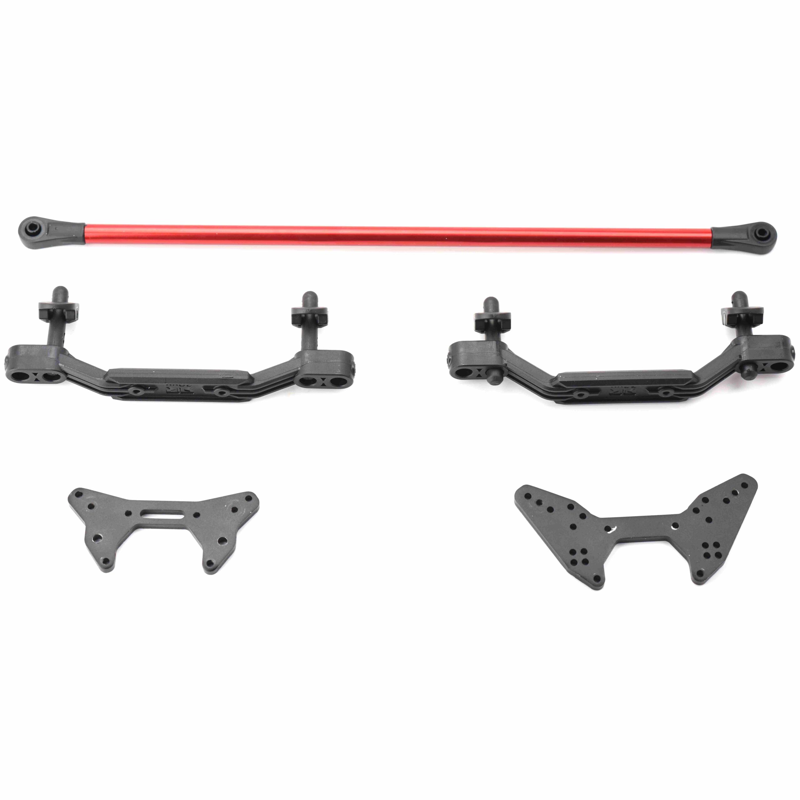 Arrma Felony Shock Towers Brace Mounts Arrma FELONY 6s BLX - Shock TOWERS, Body Mounts, Posts, Center Brace ARA7617V2