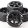 Arrma FELONY 6s - TIRES & Wheels (tyres "HOONS" DBoots belted 5-spoke ARA7617V2)