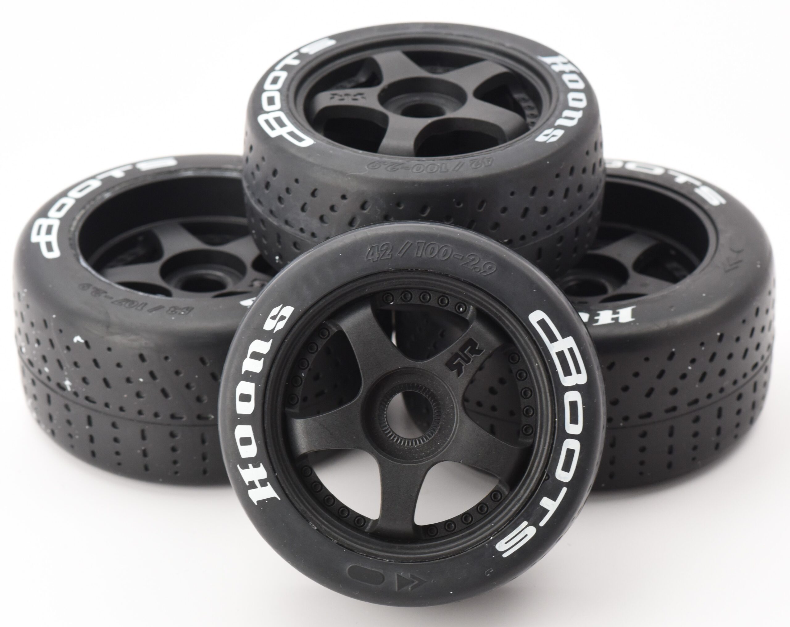 Arrma FELONY 6s - TIRES & Wheels (tyres "HOONS" DBoots belted 5-spoke ARA7617V2)