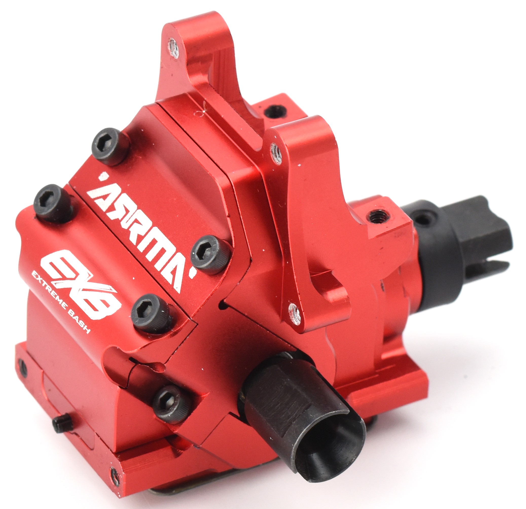 Arrma Kraton 6s BLX EXB Front or Rear Differential Diff GP4 Red Aluminum Gearbox