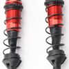 Arrma Kraton 6s BLX EXB Front Shocks (Assembled Dampers & Springs 117mm red)