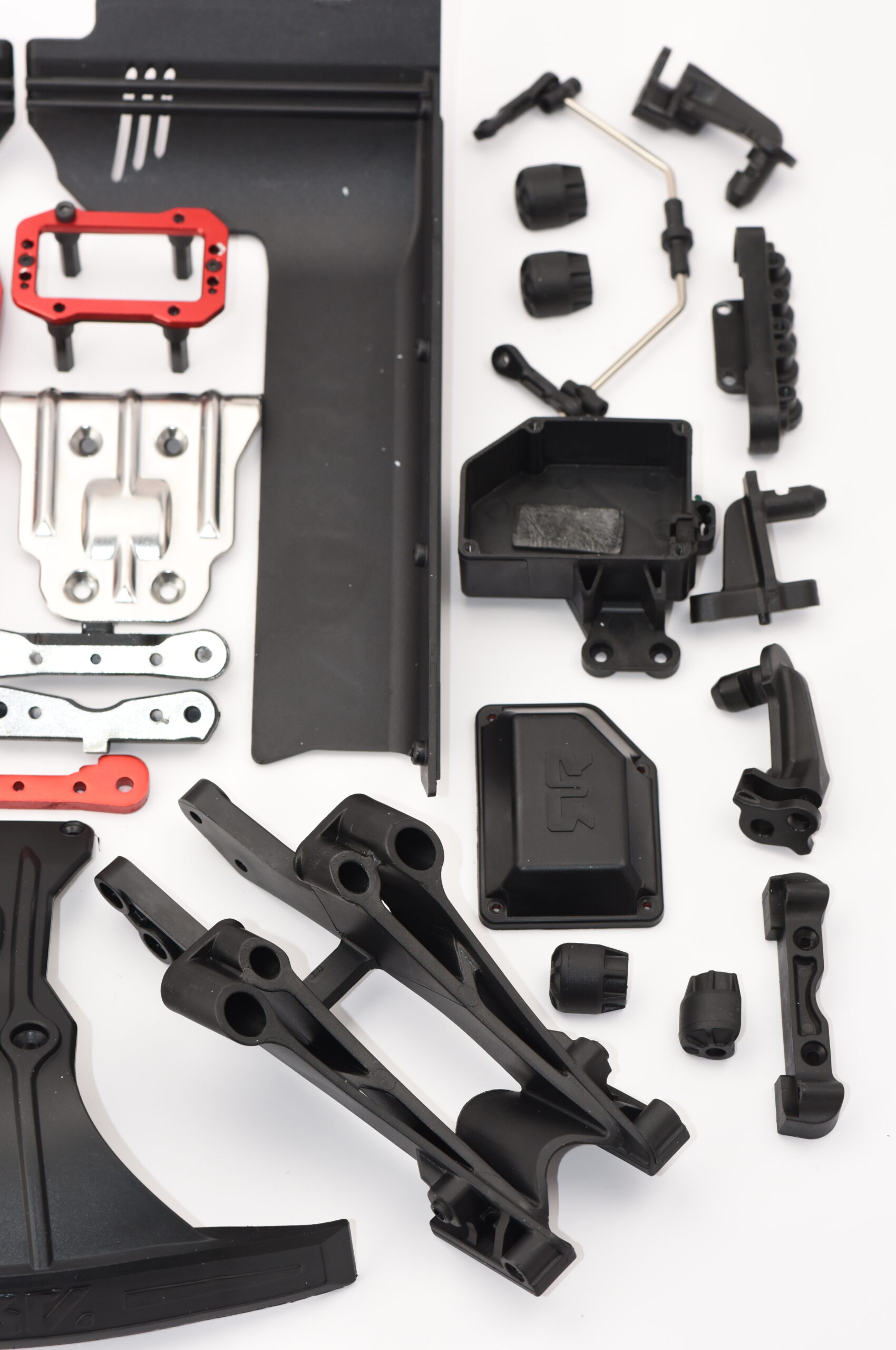 Arrma Kraton 6s EXB Side Guards, Battery Tray, bumper, wing mount etc ARA8708V6