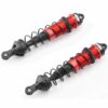 Arrma Kraton 6s BLX EXB Rear Shocks Factory Assembled Dampers & Spring 134mm red