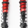 Arrma Kraton 6s BLX EXB Rear Shocks Factory Assembled Dampers & Spring 134mm red