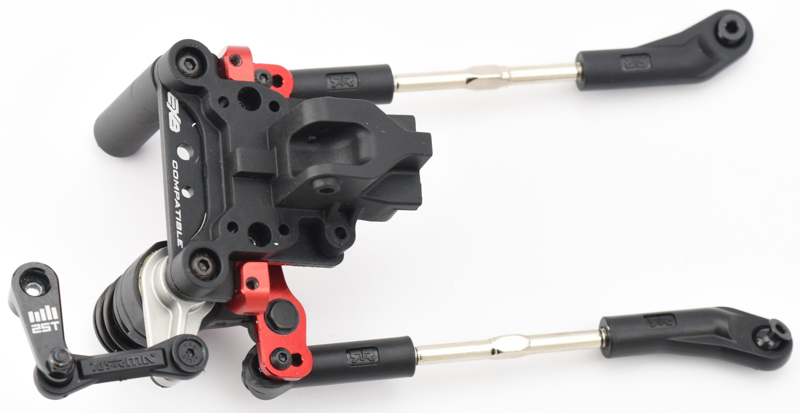 Arrma Kraton 6s V6 EXB Steering Bellcrank Servo Saver Rack Turnbuckles ARA8708V6