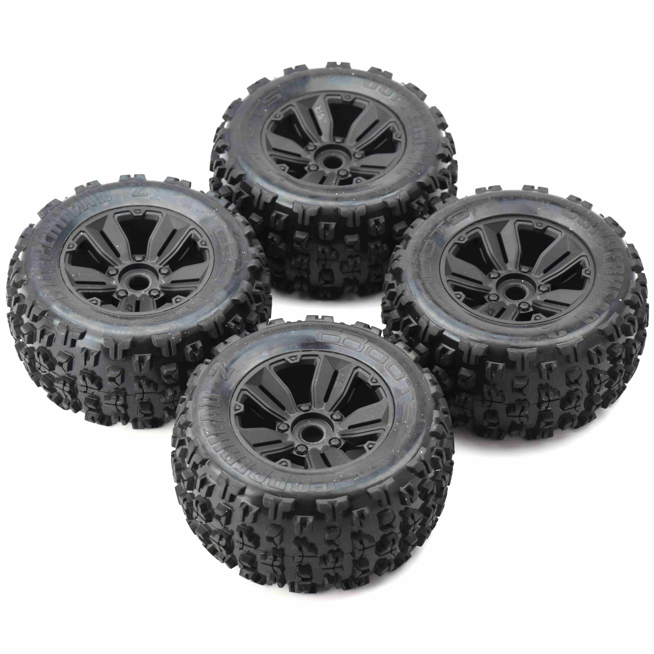 4 Arrma Kraton 6s BLX EXB Dboots Copperhead 2 Tires & 17mm Wheels Talion Outcast