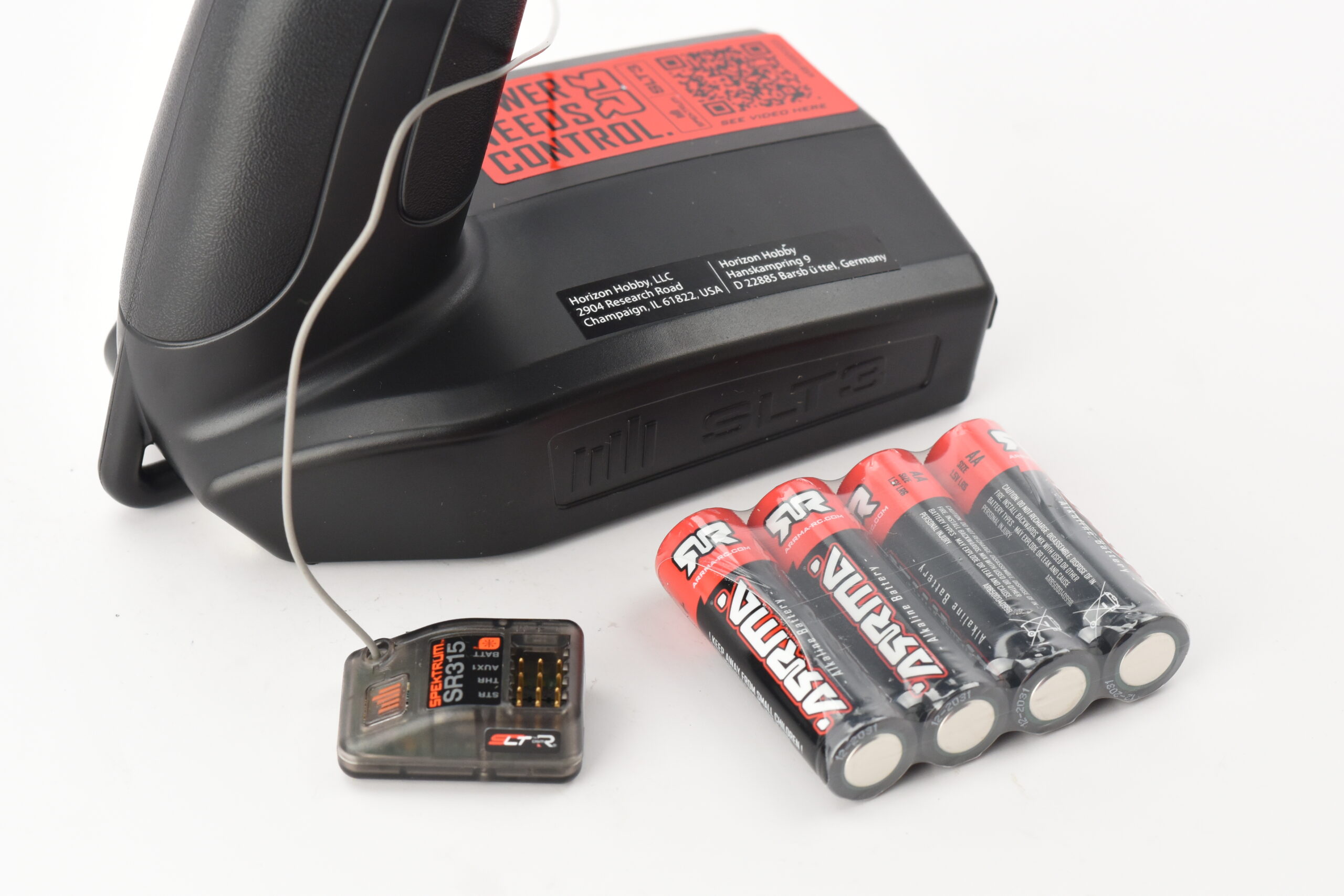 Arrma KRATON 6s V6 EXB BLX - Radio Set (system Spektrum SLT3 TX, Receiver SR315)