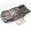 Arrma Kraton 8s EXB Body KRATON 8S EXB - Body Shell (V2 Black polycarbonate cover & Body Pins ARA5808V2)