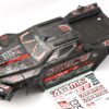 Arrma Kraton 8s EXB Body (2) KRATON 8S EXB - Body Shell (V2 Black polycarbonate cover & Body Pins ARA5808V2)