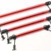 Arrma Kraton 8s EXB Brace Rods (2) KRATON 8S EXB - RED support Braces Bars center front rear Arrma 1/5 ARA5808V2