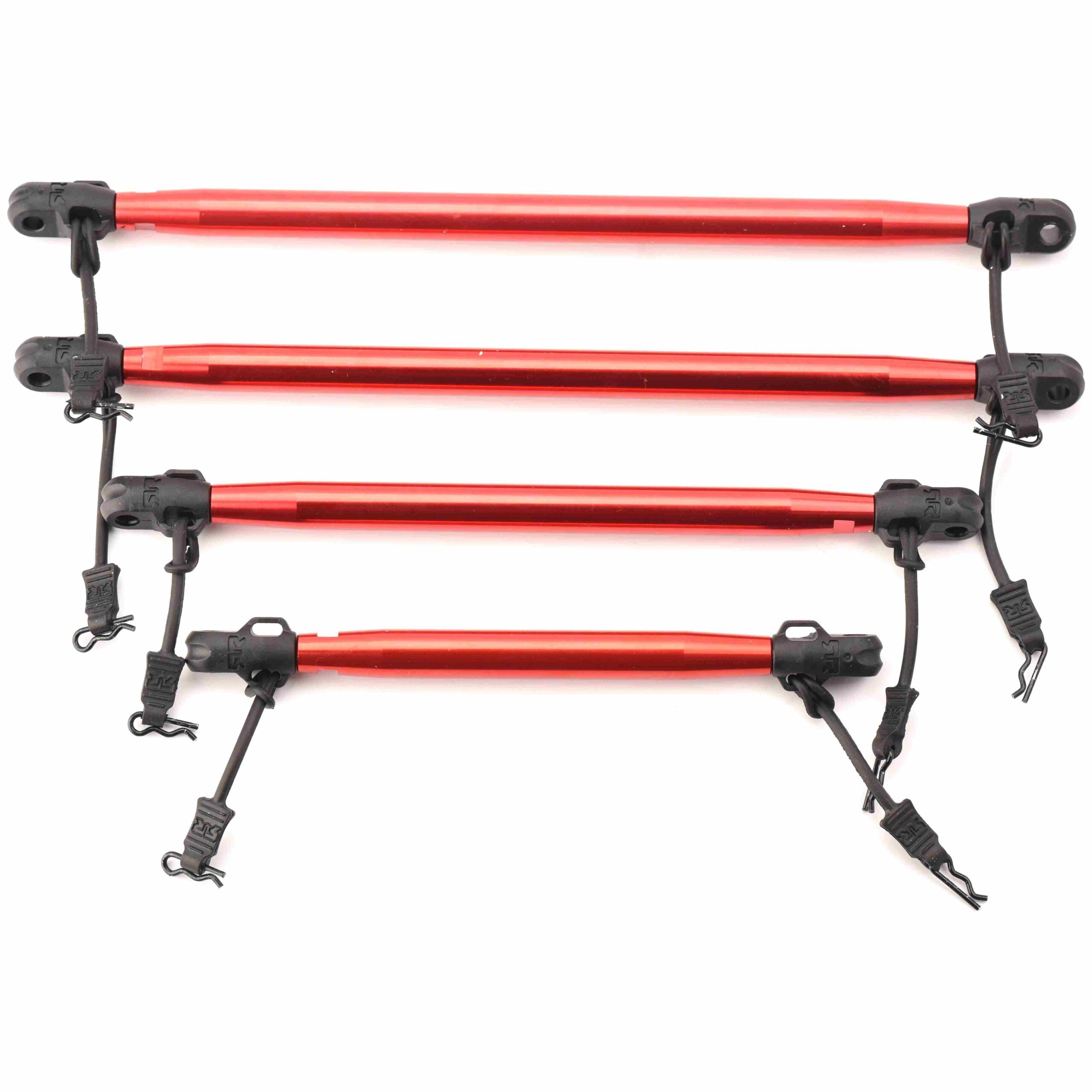 Arrma Kraton 8s EXB Brace Rods KRATON 8S EXB - RED support Braces Bars center front rear Arrma 1/5 ARA5808V2