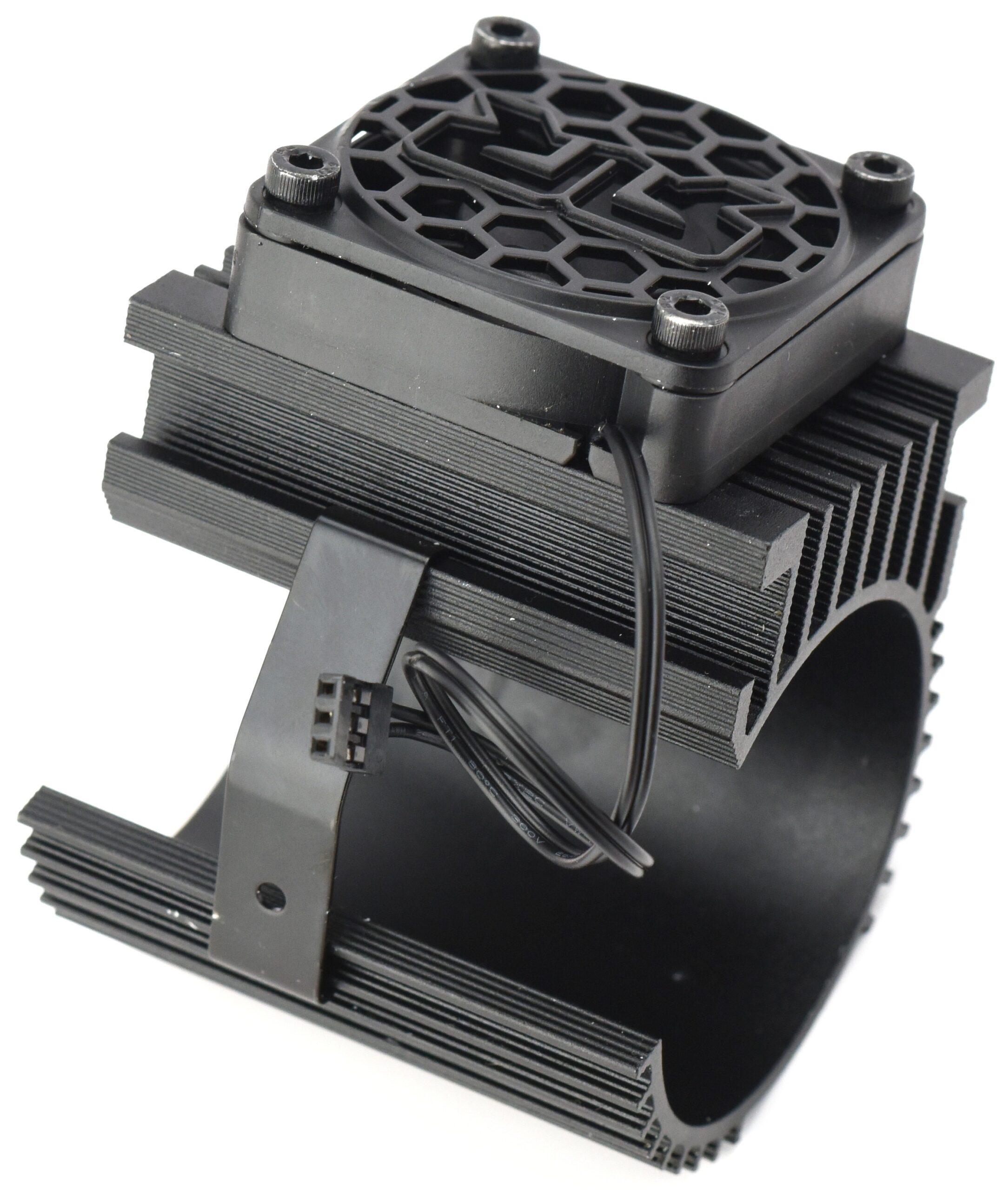 Arrma Kraton 8s EXB Heatsink Fan (3) Arrma Kraton 1/5 8s BLX EXB Heatsink & Fan For Spektrum 5687 Brushless Motor