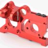 Arrma Kraton 8s EXB Motor Mount (2) KRATON 8S EXB - aluminum RED motor MOUNT, sliding, Screw BLX Arrma 1/5 ARA5808V2