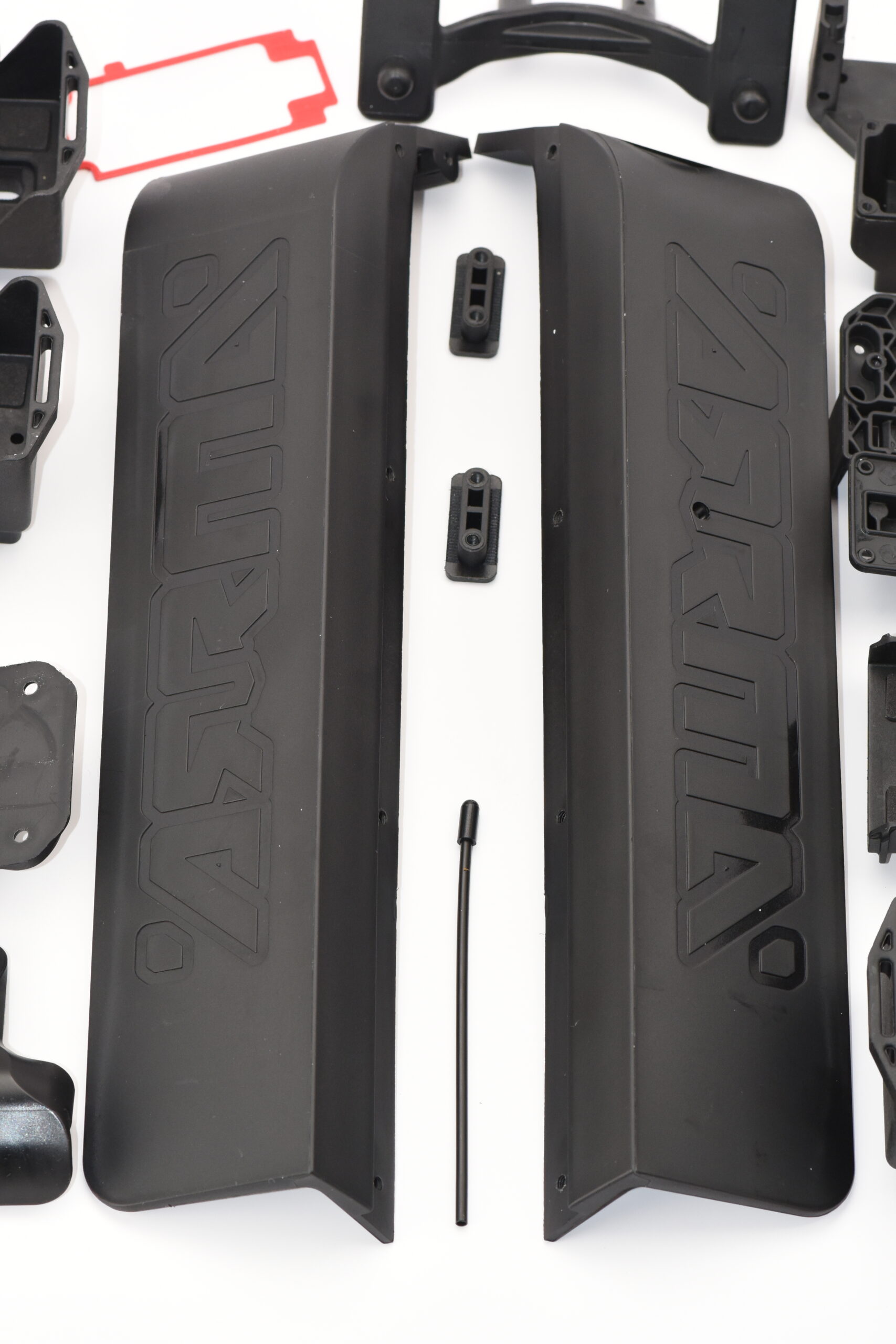 Arrma Kraton 8s EXB Plastic Chassis Parts (3) KRATON 8S EXB - Side Guards, Battery Tray roll tower Body Post Arrma ARA5808V2