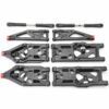 Arrma Kraton 8s EXB Suspension Arms Arrma Kraton 1/5 8s EXB Front Rear Upper Lower Suspension A-Arms Turnbuckles BLX