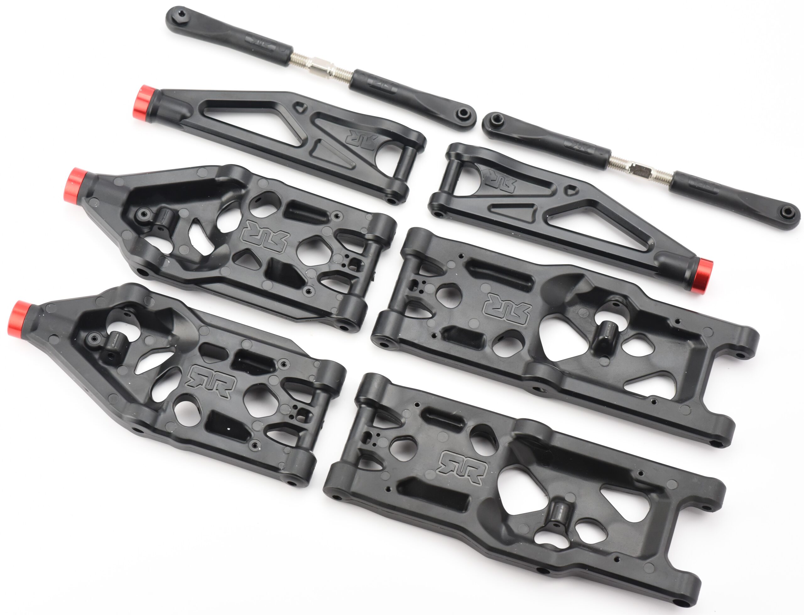 Arrma Kraton 8s EXB Suspension Arms (2) Arrma Kraton 1/5 8s EXB Front Rear Upper Lower Suspension A-Arms Turnbuckles BLX