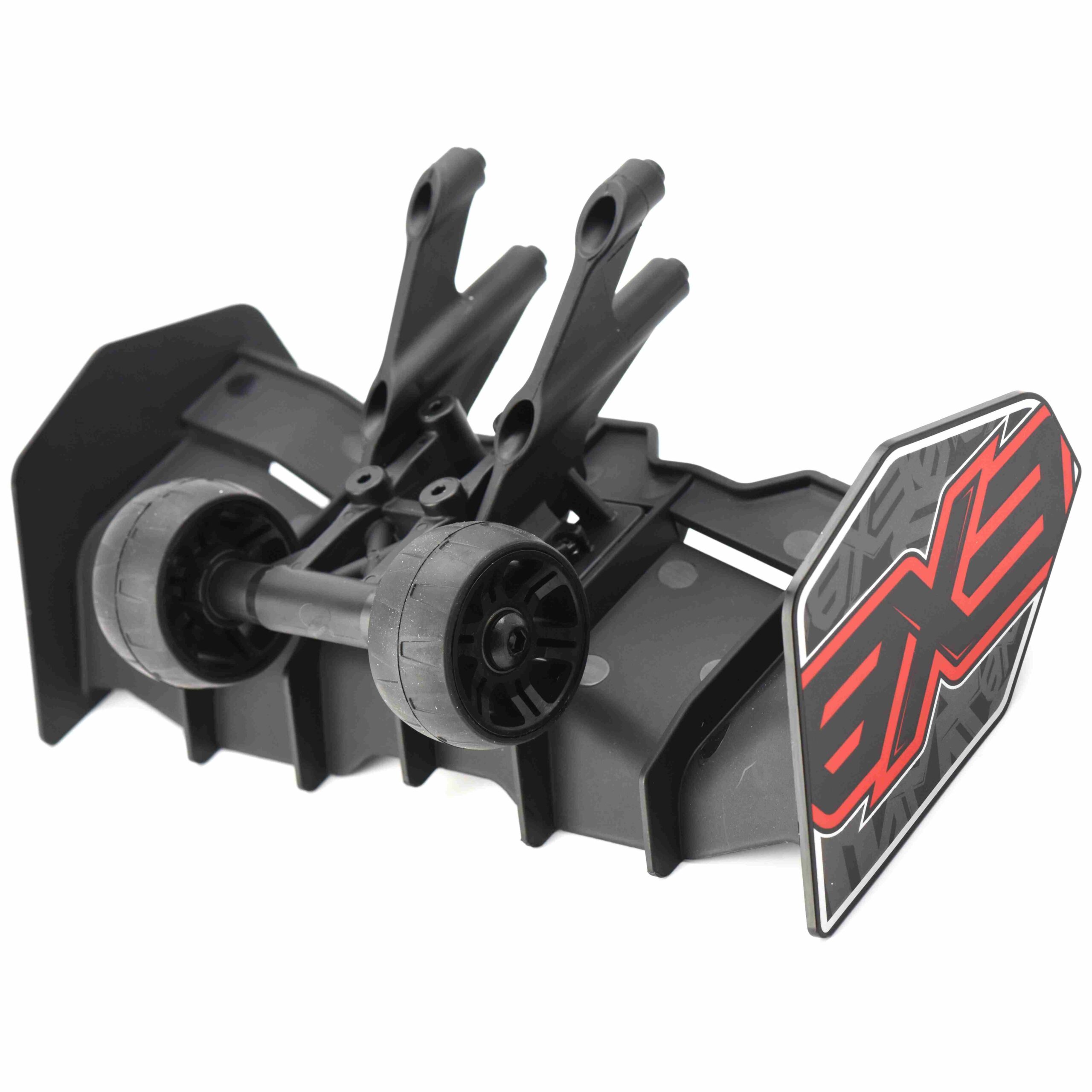 Arrma Kraton 8s EXB Wing & Mounts KRATON 8S EXB BLX - WING (rear spoiler 287mm black ara480022 Arrma 1/5 ARA5808V2)