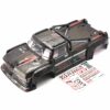 OUTCAST 8S EXB - Body Shell (BLACK polycarbonate cover & Body Pins ARA5810V2T1)