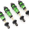 DSC_9752 RUSTLER ULTIMATE - SHOCKS, Green Front Rear & springs Dampers Traxxas 67097-4