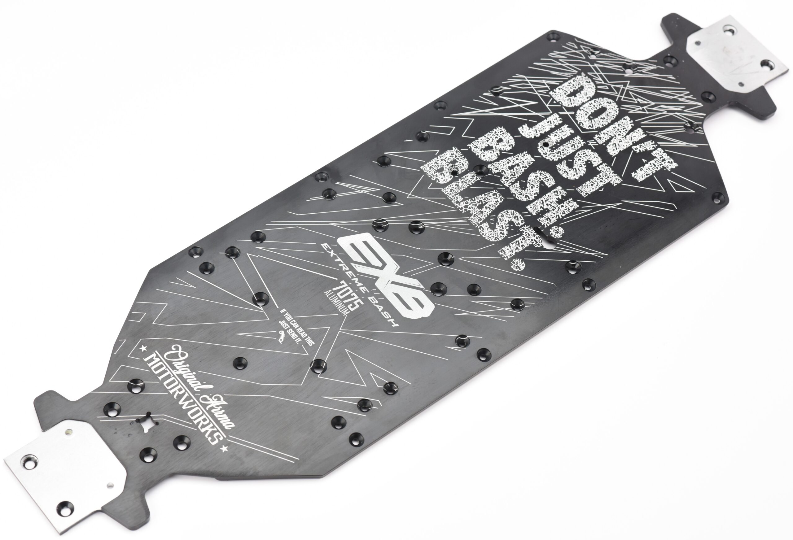 DSC_9999 KRATON 8S EXB - CHASSIS (black 5mm aluminum 510mm wheelbase Arrma 1/5 ARA5808V2)