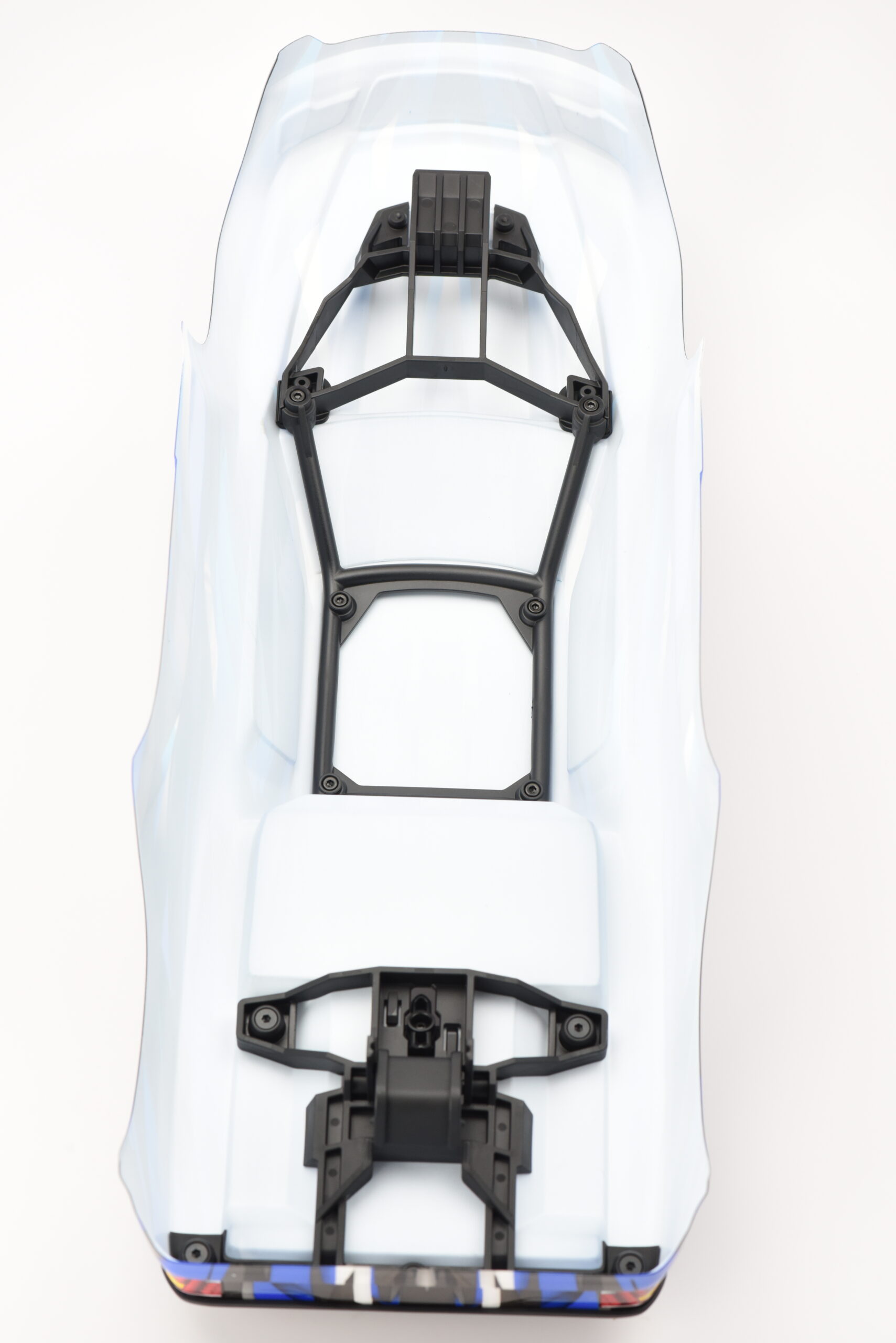 Fits Traxxas 89086-4 1/10 Wide-MAXX - BODY clipless (Blue Painted ProGraphics)