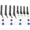 Fits Traxxas 1/10 Wide-MAXX - DRIVE Shafts, Hubs, Blue Washer, Hex Pins, Screws