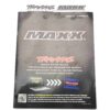 Fits Traxxas 1/10 Wide-MAXX User Manual Quick Guide, Parts List Exploded Views