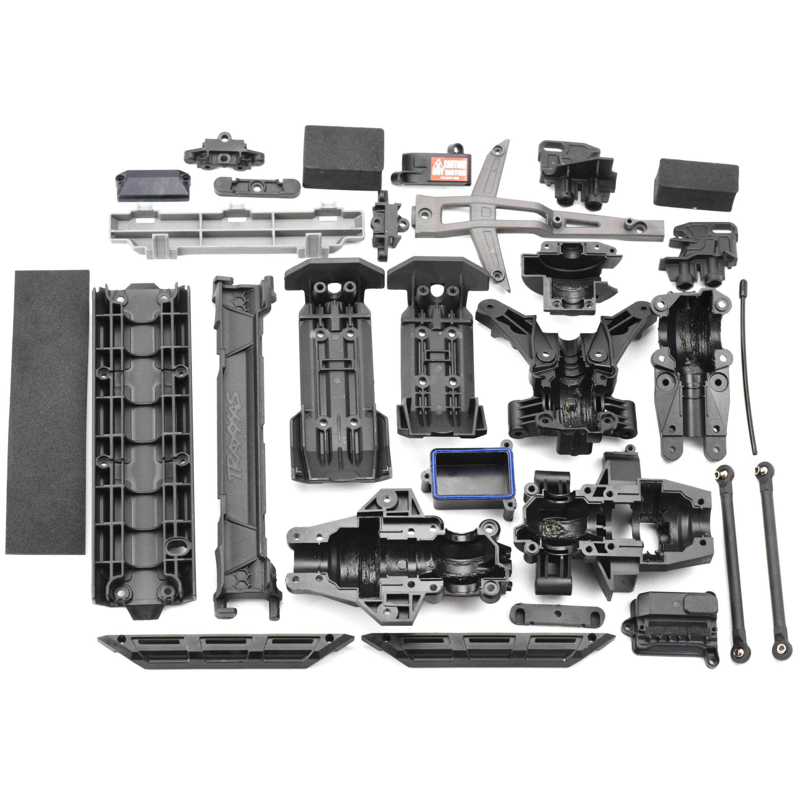 Fits Traxxas 89086-4 1/10 Wide-MAXX - Plastics (Front Rear Bulkhead skid plates)