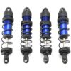 Fits Traxxas 89086-4 1/10 Wide-MAXX - SHOCKS (BLUE-Anodized dampers & springs
