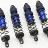 Fits Traxxas 89086-4 1/10 Wide-MAXX - SHOCKS (BLUE-Anodized dampers & springs