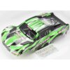 Traxxas Maxx Slash Body Fits Maxx Slash BODY Shell (GREEN Painted ProGraphics, clipless Traxxas 102076-4)