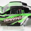 Traxxas Maxx Slash Body (2) Fits Maxx Slash BODY Shell (GREEN Painted ProGraphics, clipless Traxxas 102076-4)
