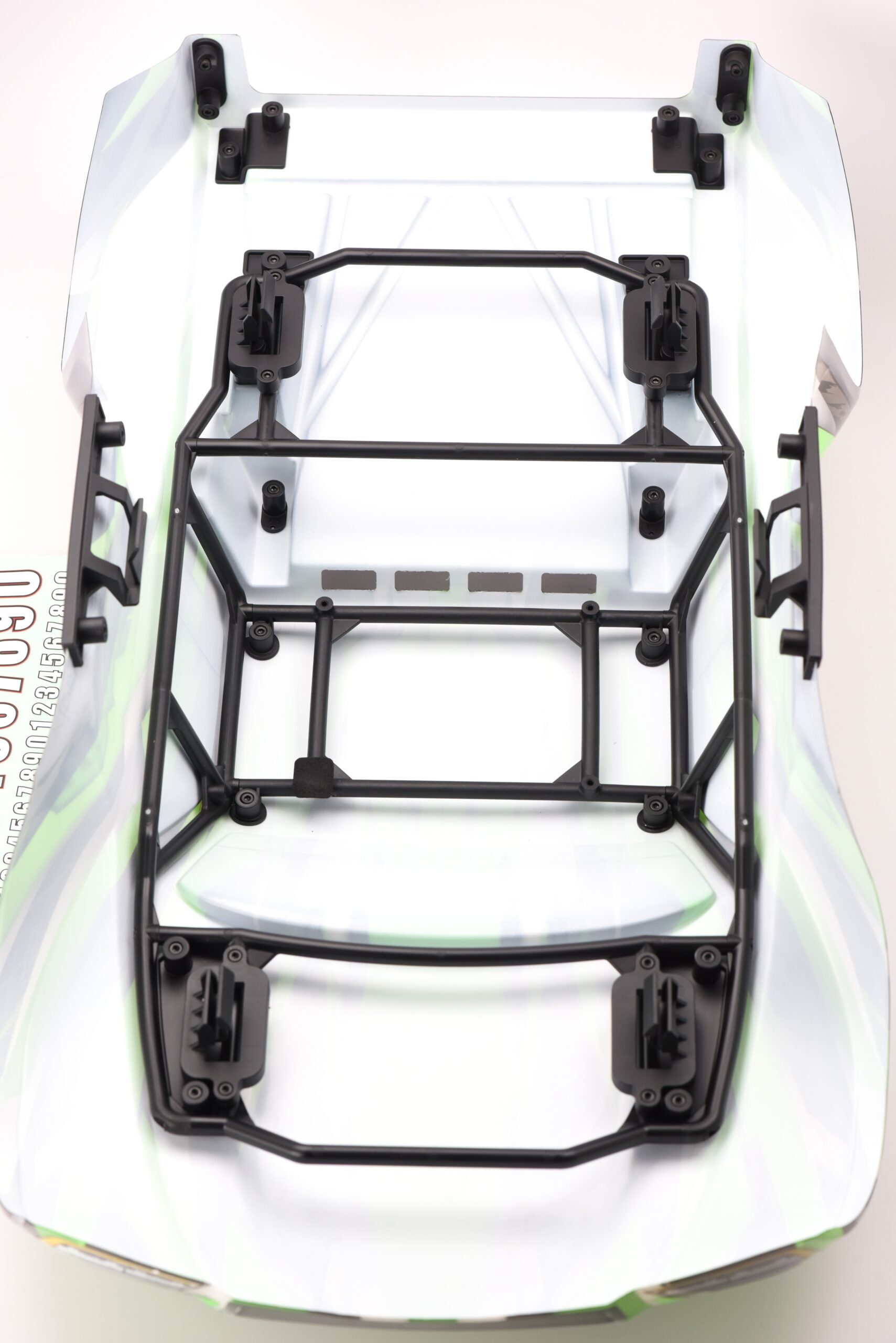 Traxxas Maxx Slash Body (4) Fits Maxx Slash BODY Shell (GREEN Painted ProGraphics, clipless Traxxas 102076-4)