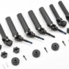 Traxxas Maxx Slash Driveshafts Axles (2) Fits Maxx Slash DRIVE Shafts (Front/Rear driveshaft assembly Traxxas 102076-4)