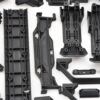 Traxxas Maxx Slash Plastic Chassis Parts (3) Fits Maxx Slash Plastic Set (Bulkheads, skid plates Brace box Traxxas 102076-4)