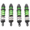 Traxxas Maxx Slash Shocks Dampers Fits Maxx Slash SHOCKS (GREEN-Anodized Gt-maxx 8961 springs Traxxas 102076-4)