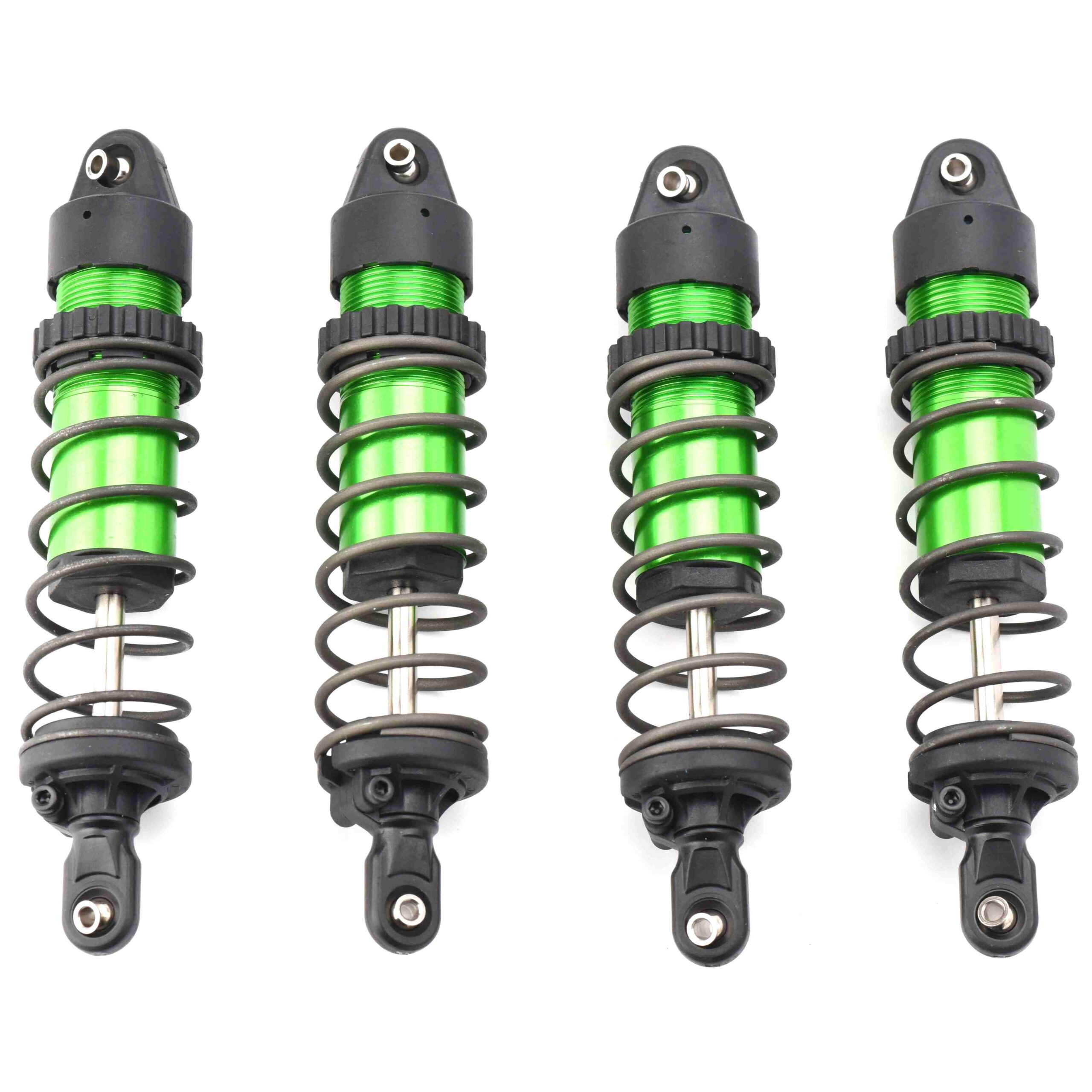 Traxxas Maxx Slash Shocks Dampers Fits Maxx Slash SHOCKS (GREEN-Anodized Gt-maxx 8961 springs Traxxas 102076-4)