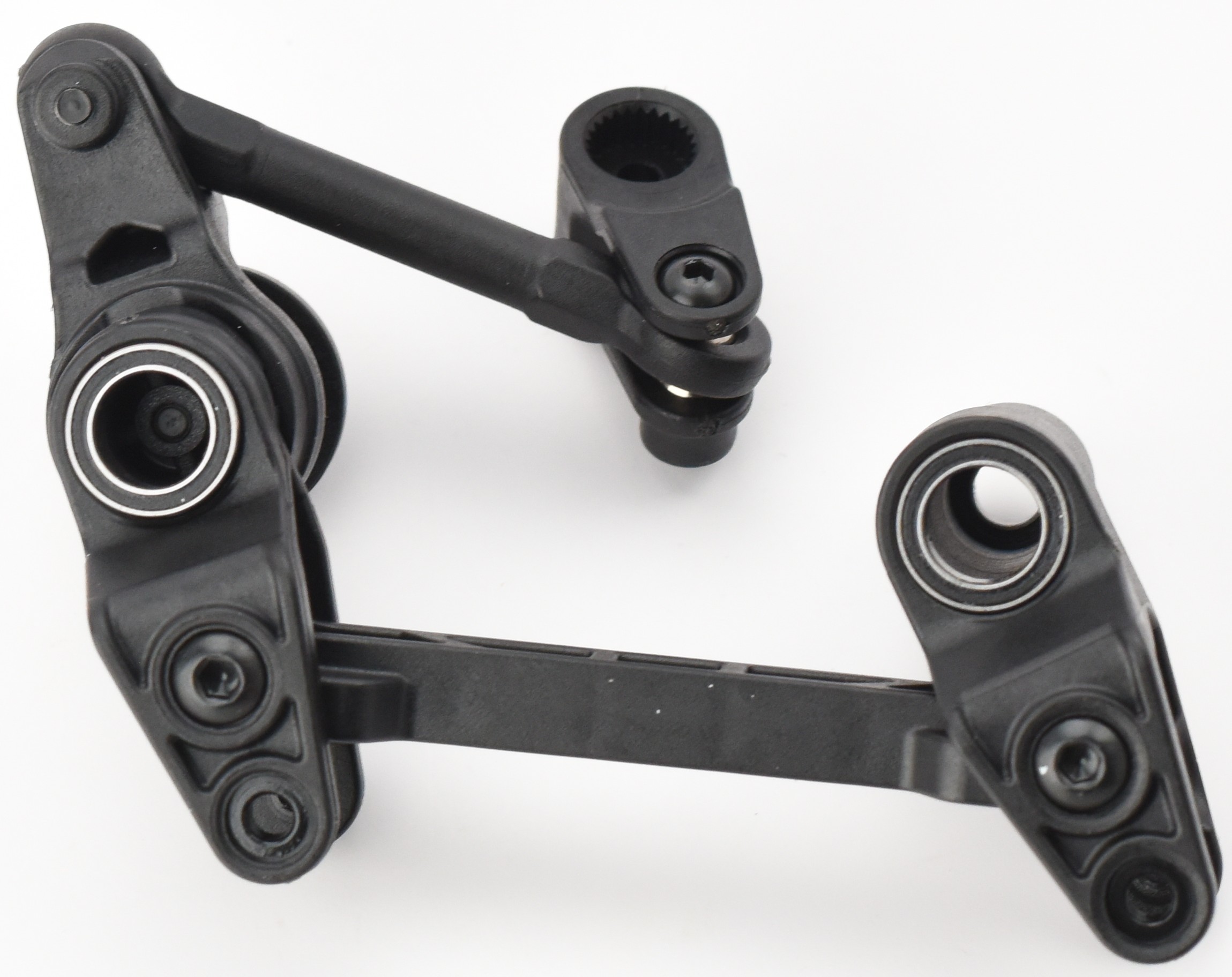 Traxxas Maxx Slash Steering Assembly (2) Fits Wide-Maxx Slash STEERING Assembly (Bellcrank Horn Link Bearings Traxxas)