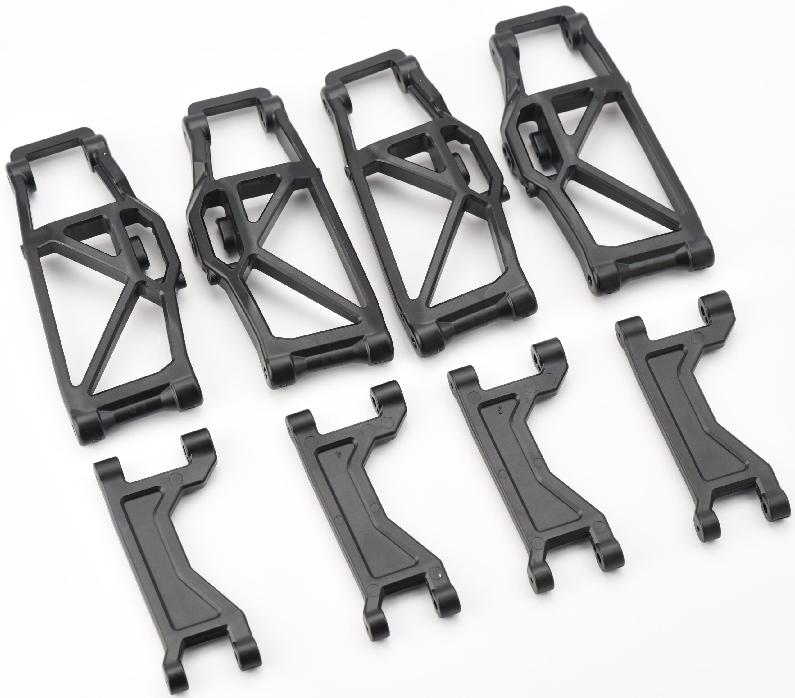 Traxxas Maxx Slash Suspension Arms (2) Fits Maxx Slash A-ARMS (Suspension black Front Rear Upper Lower Traxxas 102076-4)