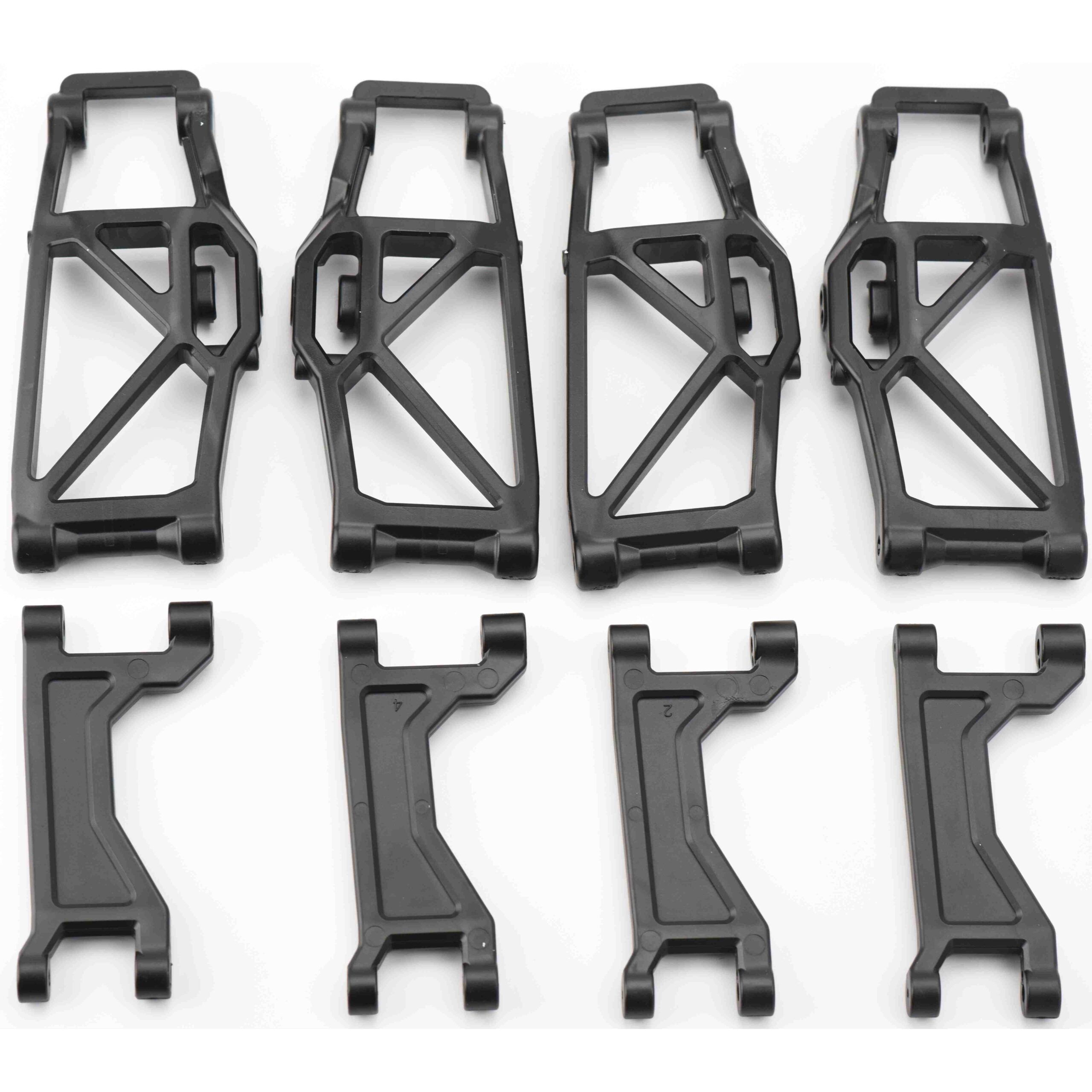 Traxxas Maxx Slash Suspension Arms Fits Maxx Slash A-ARMS (Suspension black Front Rear Upper Lower Traxxas 102076-4)