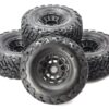 Fits Maxx Slash Wheels & Tires Belted Factory Glued (set 4) Traxxas 102076-4