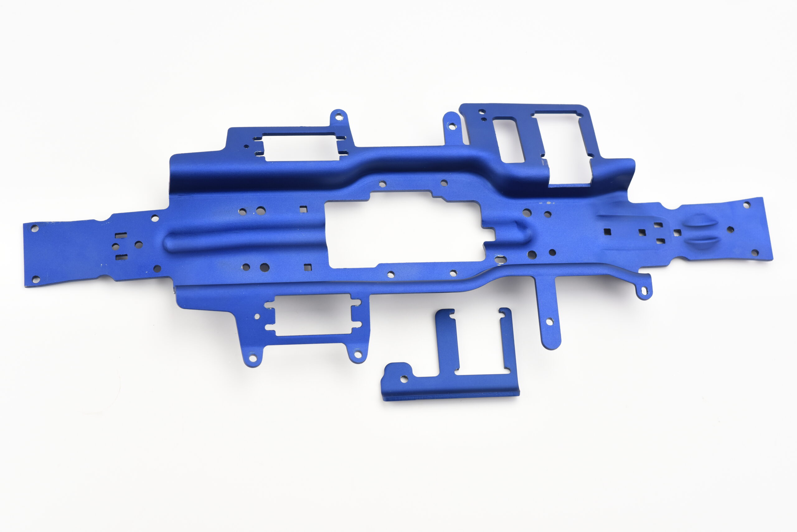 Fits Traxxas Nitro Revo 3.3 CHASSIS aluminum blue anodized Plate, Chassis BRACE