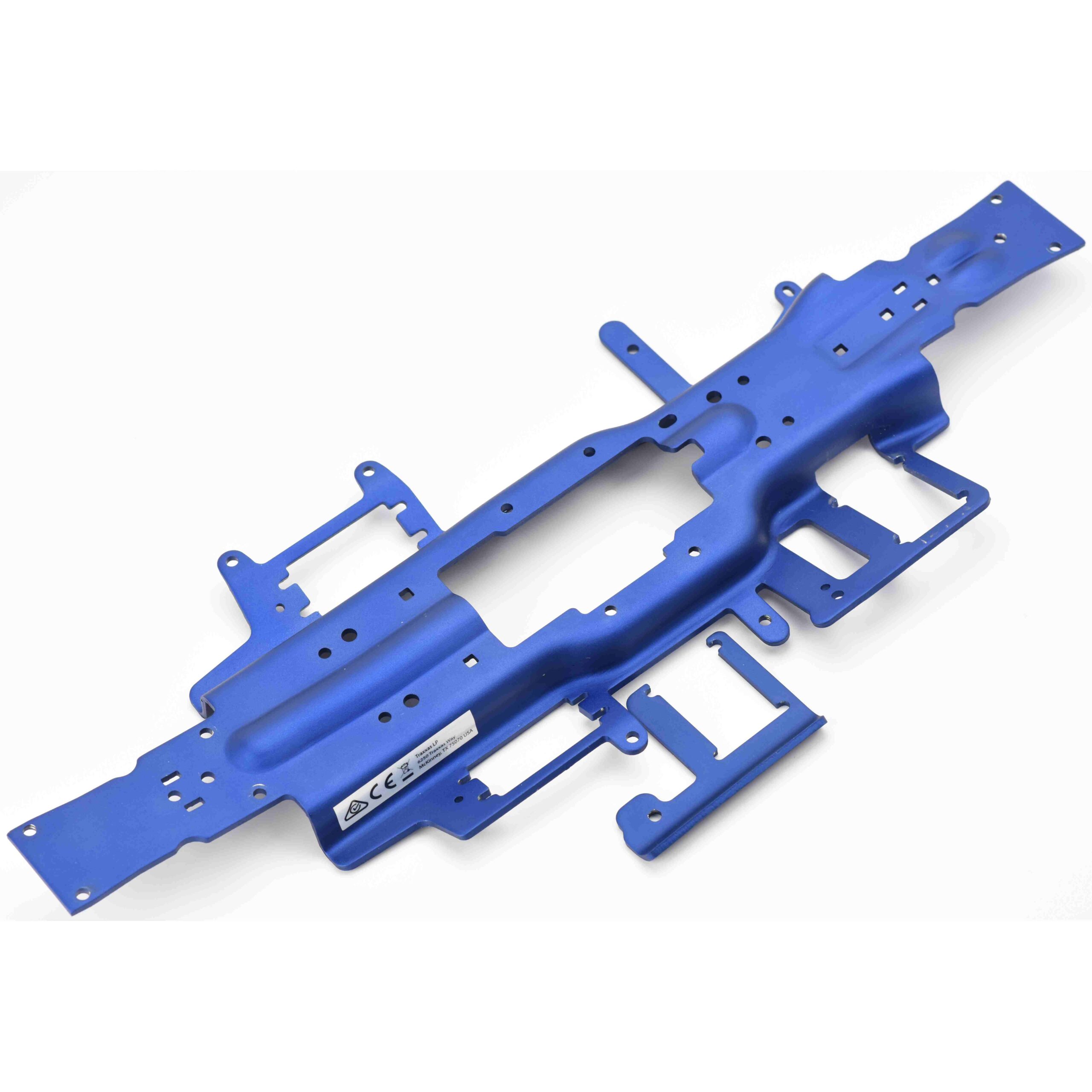 Fits Traxxas Nitro Revo 3.3 CHASSIS aluminum blue anodized Plate, Chassis BRACE