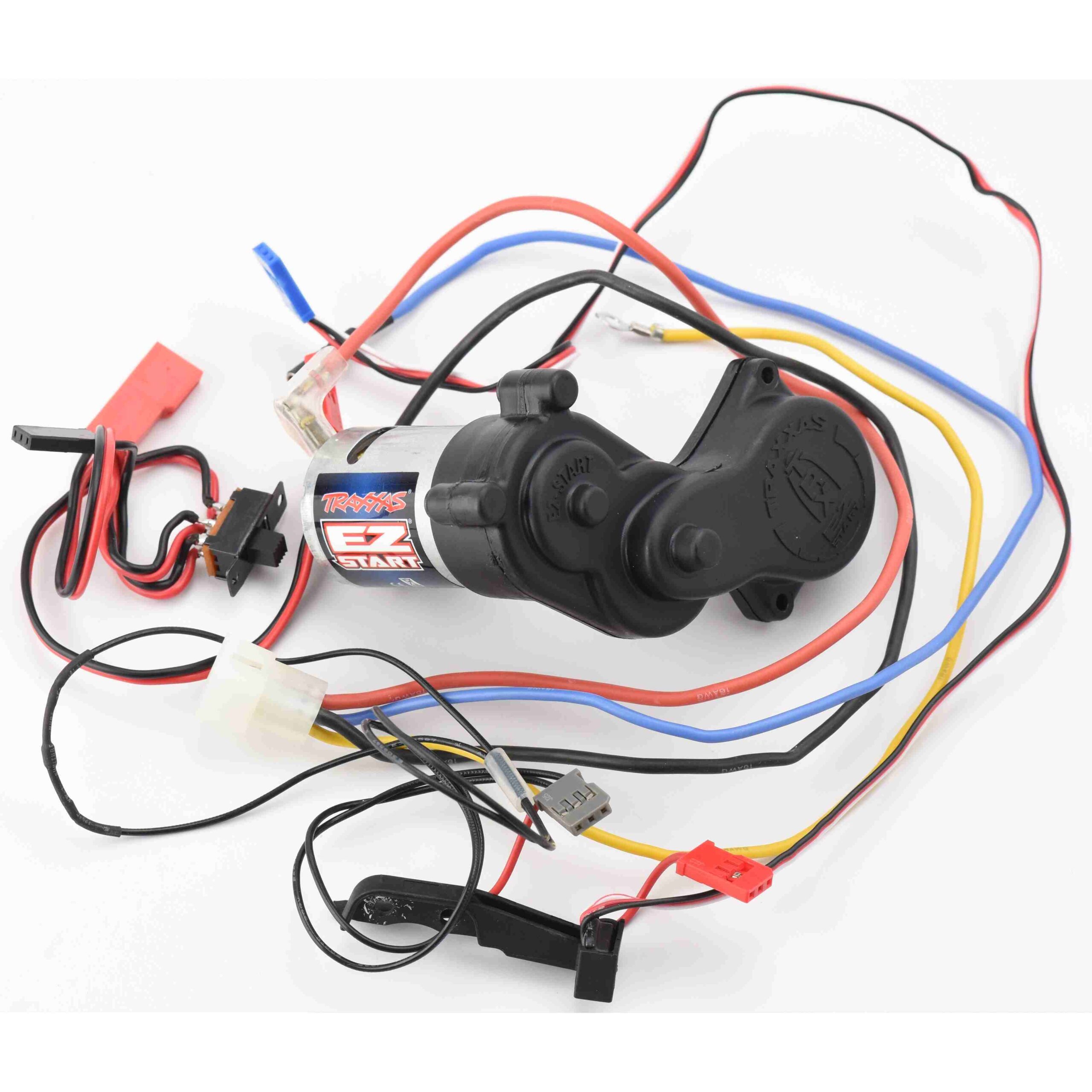 Traxxas Nitro Revo 3.3 EZ Start Fits Traxxas Nitro Revo 3.3 BACK PLATE (EZ-Start Motor, Bearings, Sensor Wires)