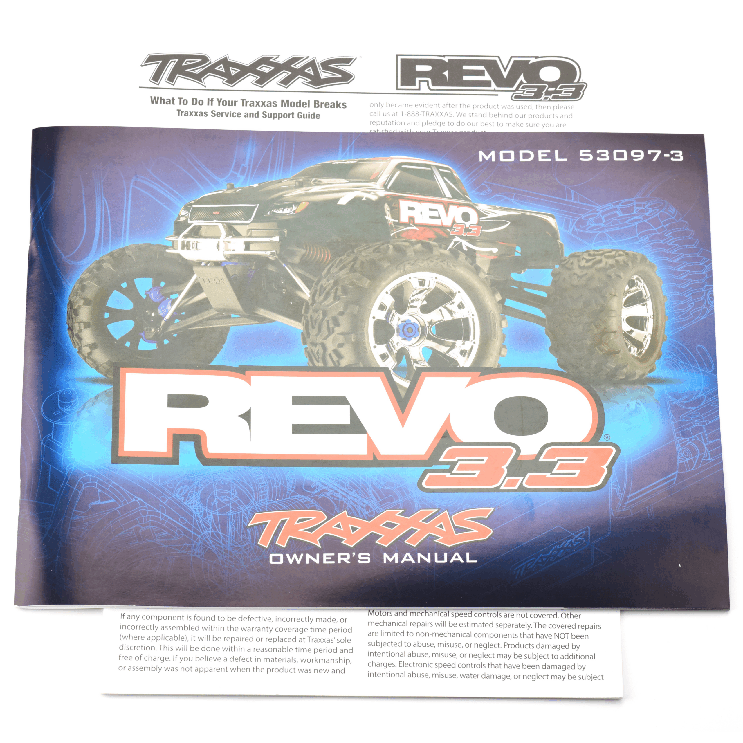 Traxxas Nitro Revo 3.3 Manual Fits Traxxas Nitro Revo 3.3 User Manual Quick Guide, Parts List Exploded Views