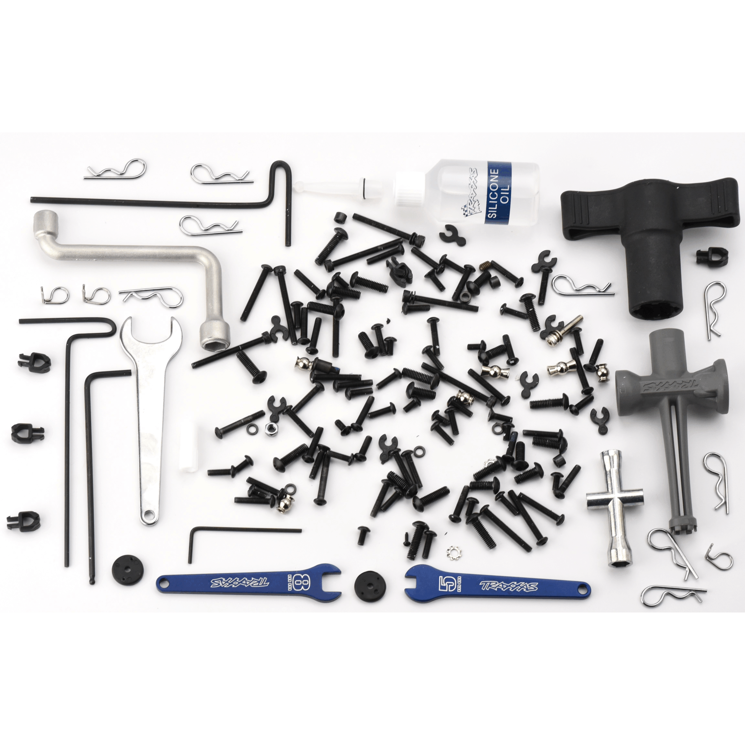 Traxxas Nitro Revo 3.3 Screws Tools 5 Fits Traxxas Nitro Revo 3.3 53097-3 - SCREWS & TOOLS (hardware set hex wrenches)