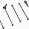 Fits Traxxas SLEDGE 95076-4 - DRIVESHAFTS (Front/Rear, universal cvd 95076-4)