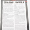 Fits Traxxas SLEDGE 95076-4 User Manual Quick Guide, Parts List Exploded Views