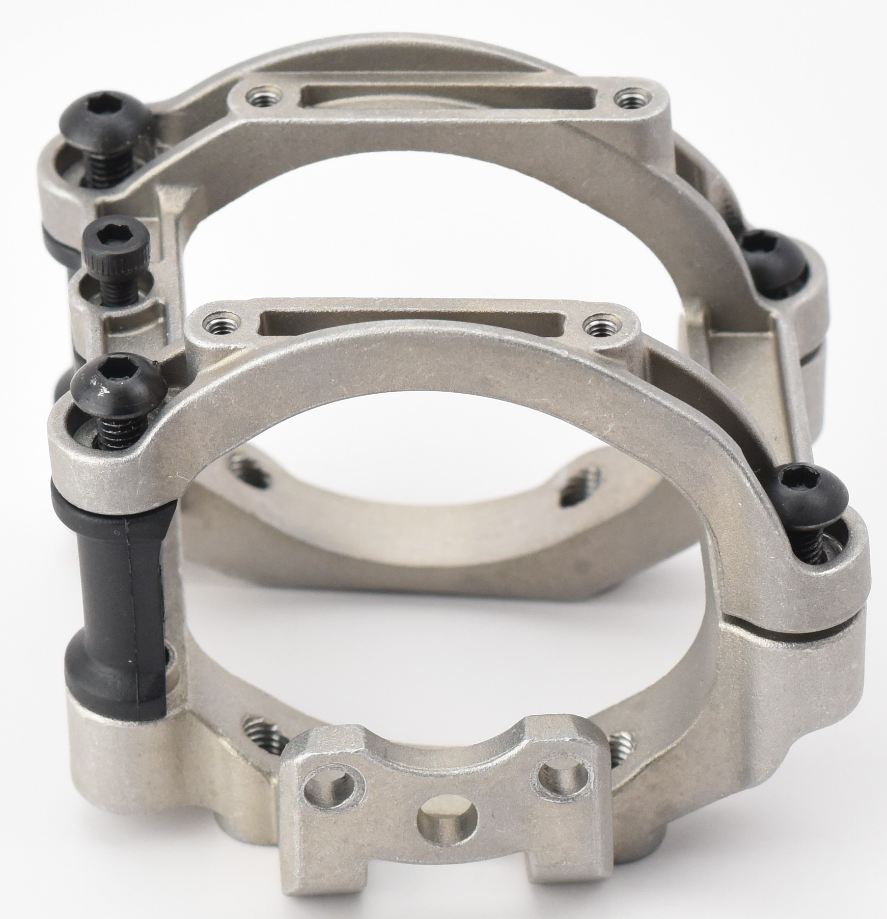 Fits Traxxas SLEDGE 95076-4 - motor MOUNT, 3 piece aluminum w/spacer screws